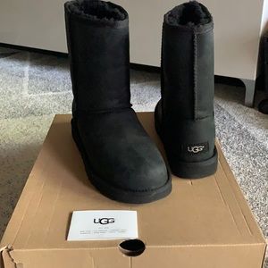 UGG Women’s Classic Leather Short Boots